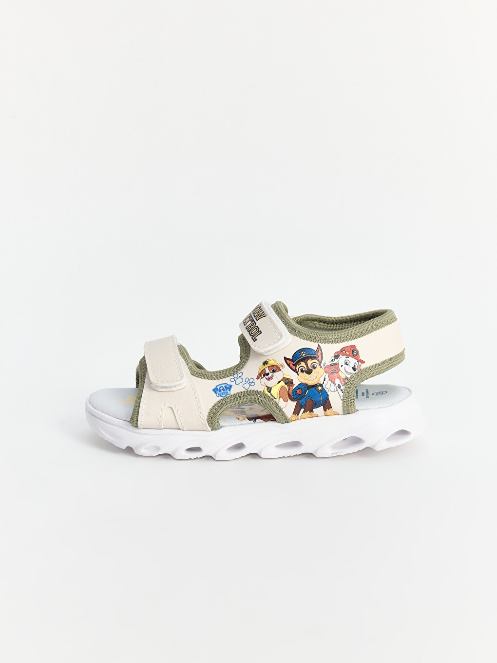 Bej Paw Patrol Baskılı Erkek Çocuk Sandalet-1