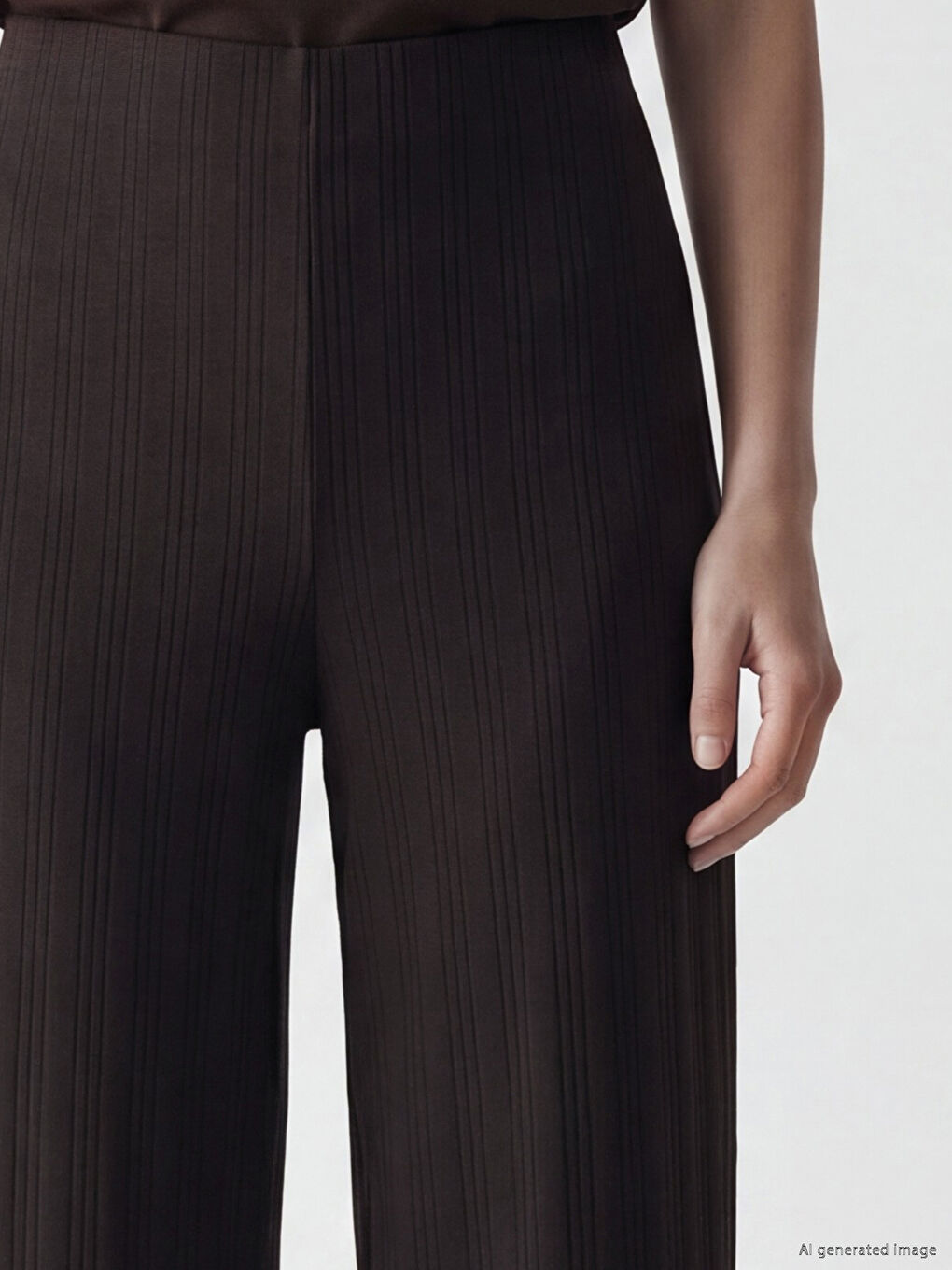 Elastic Waist Striped Women's Sweatpants-2