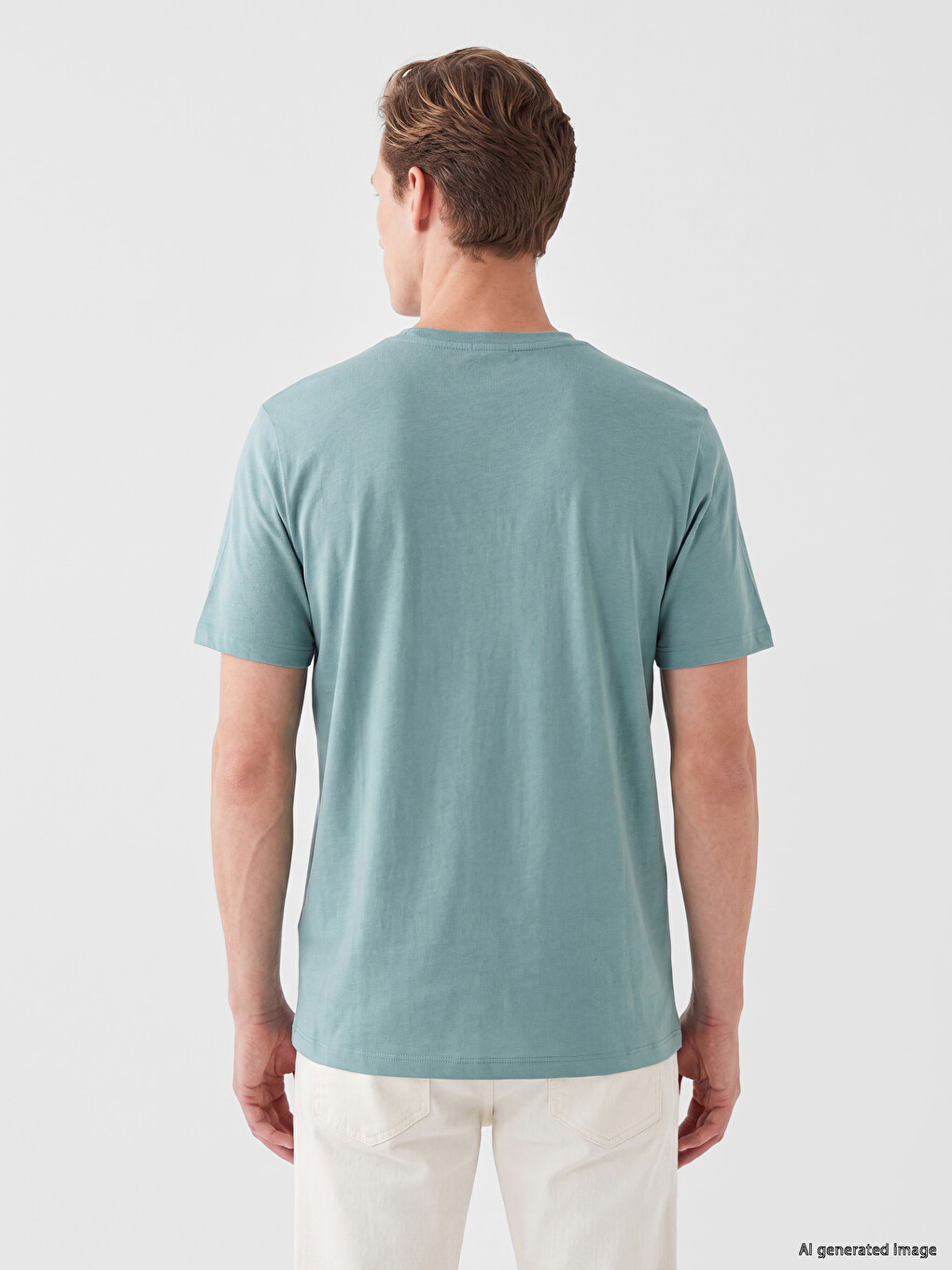Crew Neck Men's T-Shirt-3