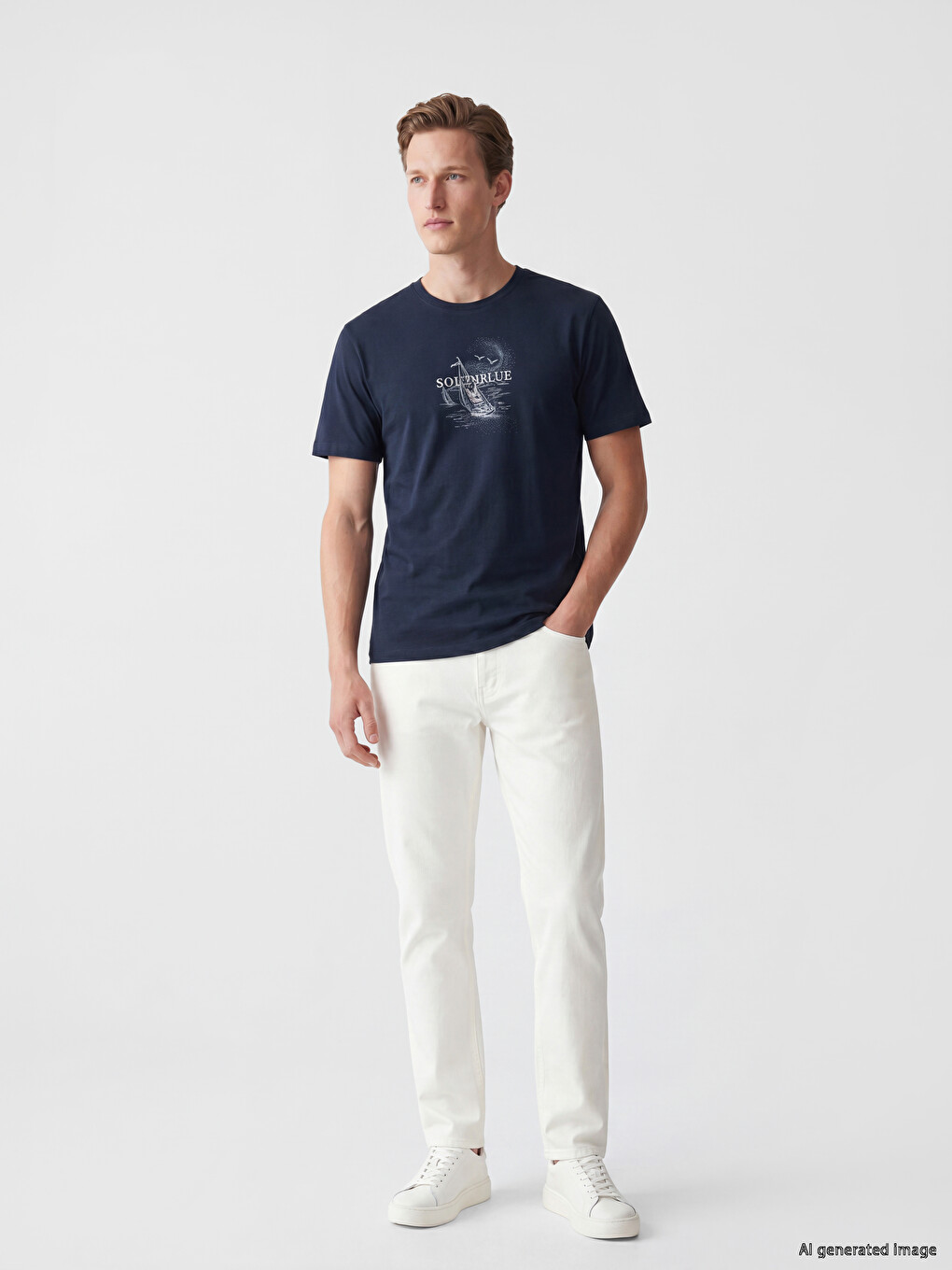 Men's Printed Jersey T-Shirt-1