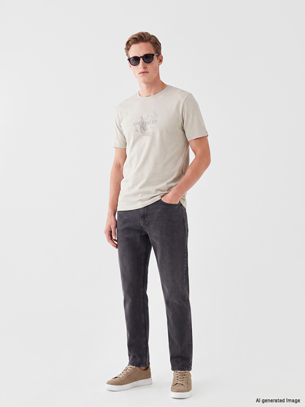 Men's Printed Jersey T-Shirt-1