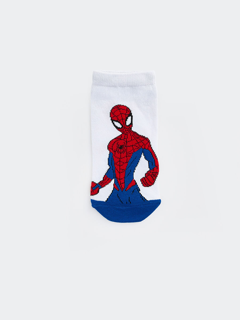 Karışık Spider-Man Baskılı Erkek Çocuk Patik Çorap 5'li-6