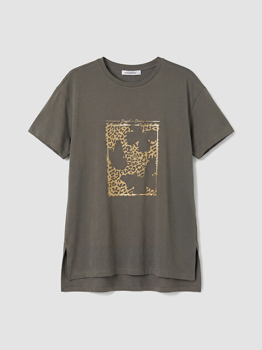 Printed 100% Cotton Women's T-Shirt-4