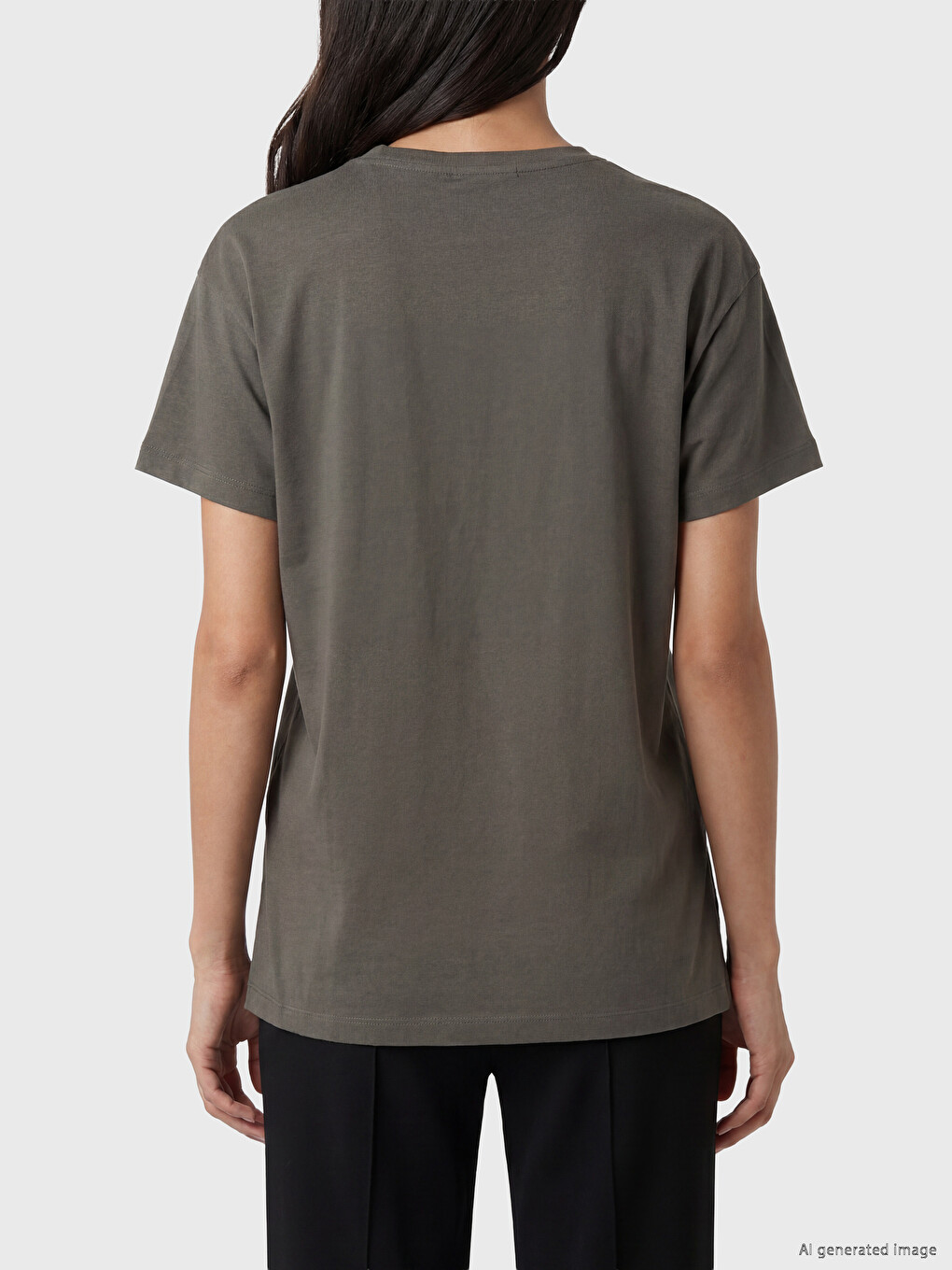 Printed 100% Cotton Women's T-Shirt-3