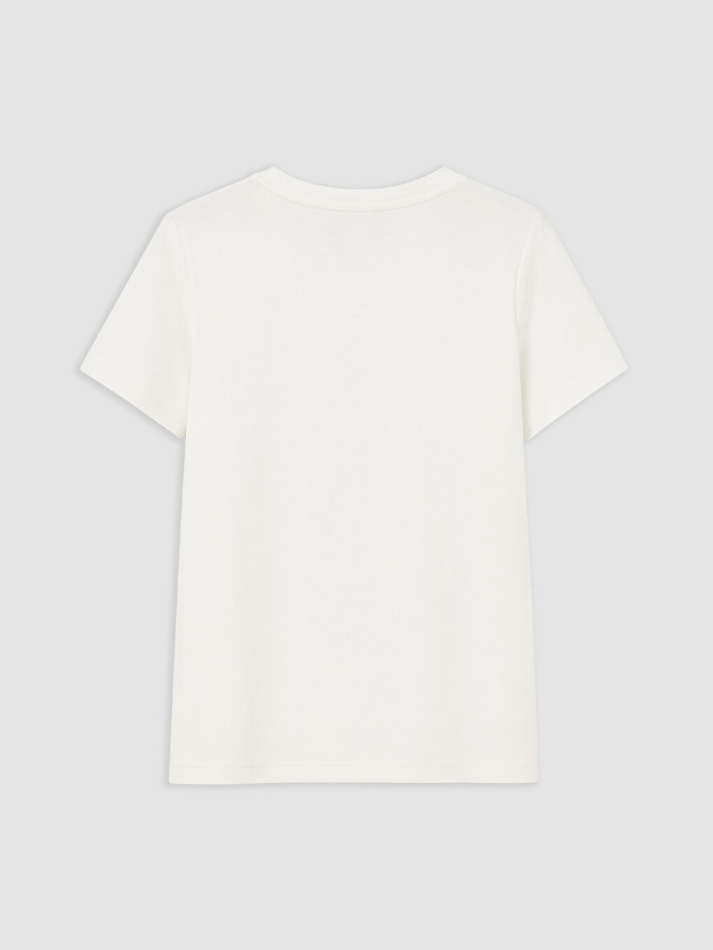 Crew Neck Printed Women's T-shirt-5