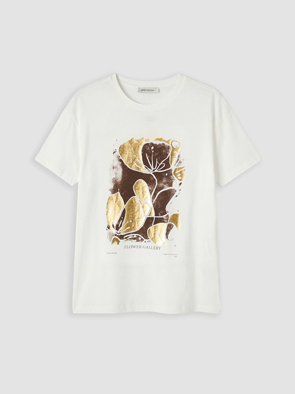 Woman White T-Shirt-4