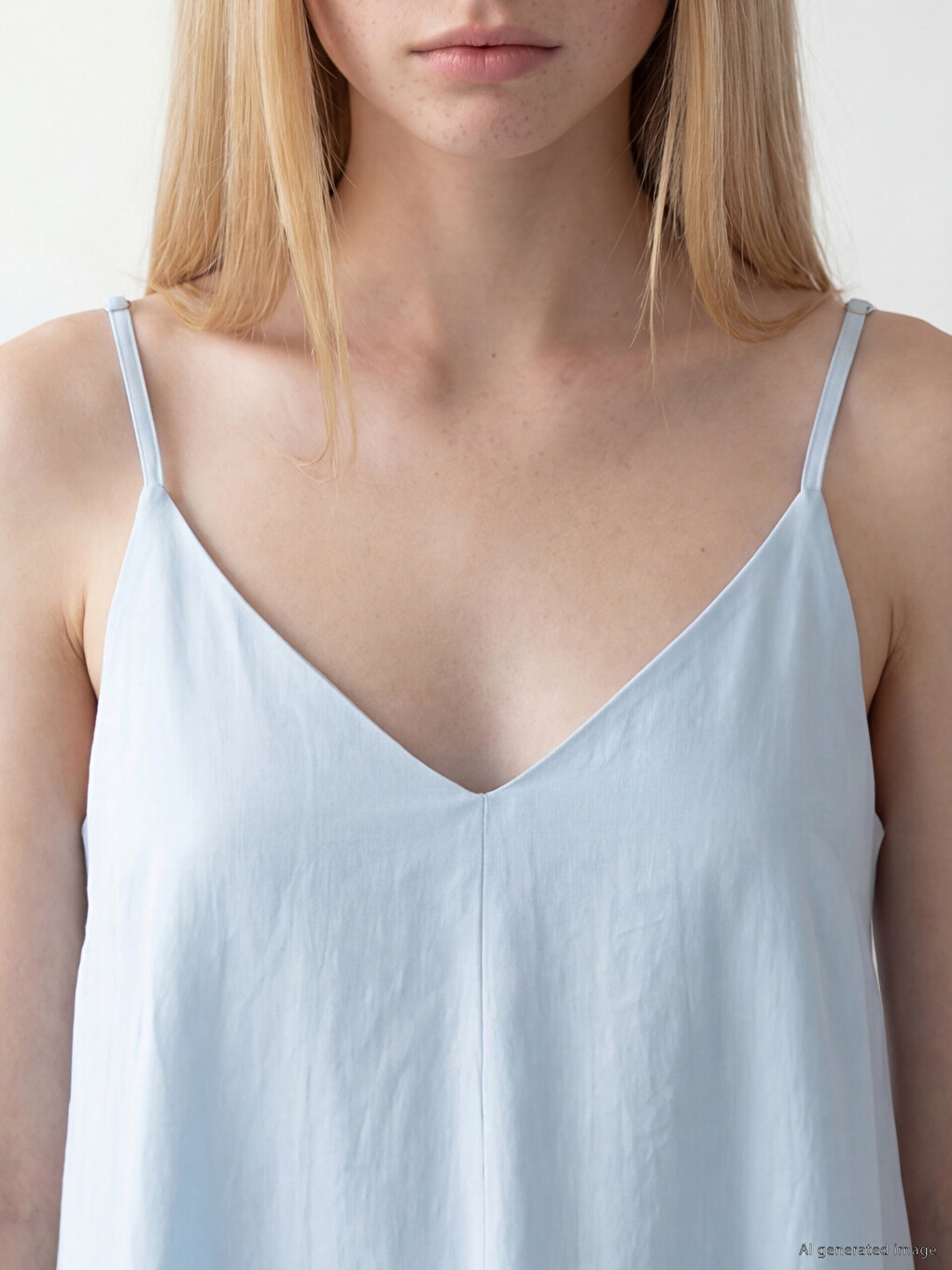 V Neck Strappy Dress-2