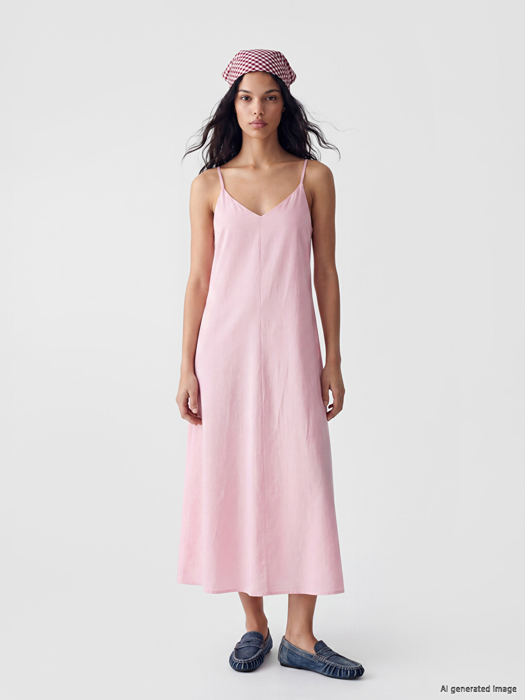 V Neck Strappy Dress