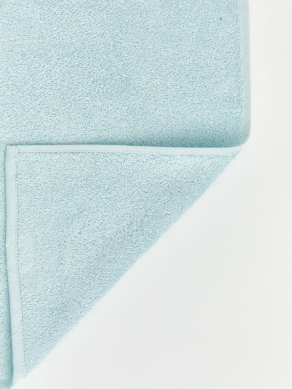 Yeşil Kuğu Nakışlı Pamuklu Yüz Havlusu 50x80 cm-4