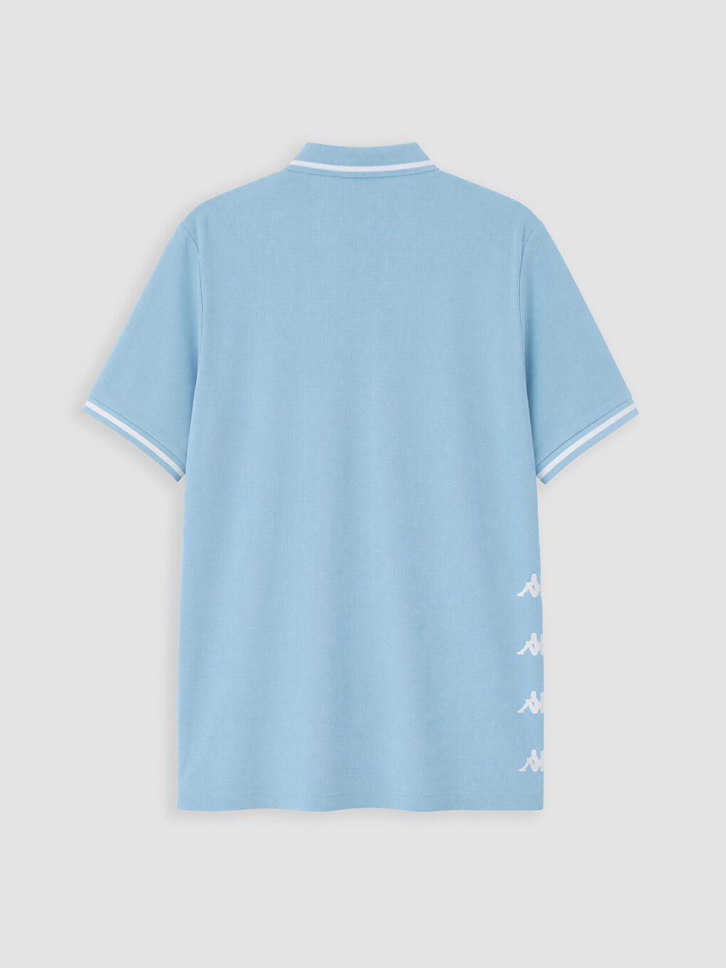 Mavi Polo Yaka Pike Unisex Tişört-6