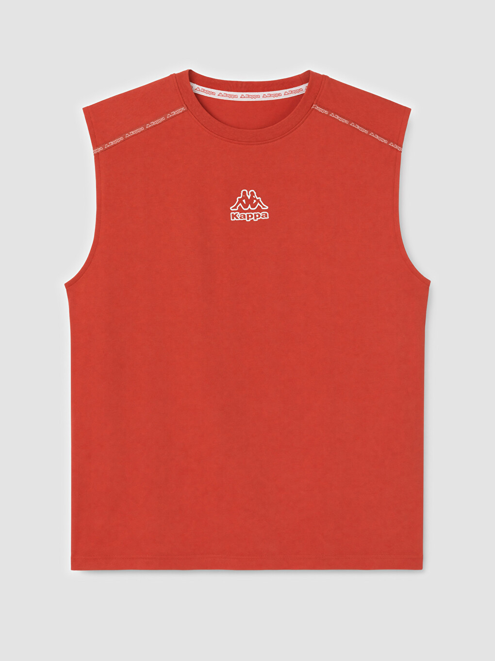 Crew Neck Printed Men's Sleeveless T-Shirt-4