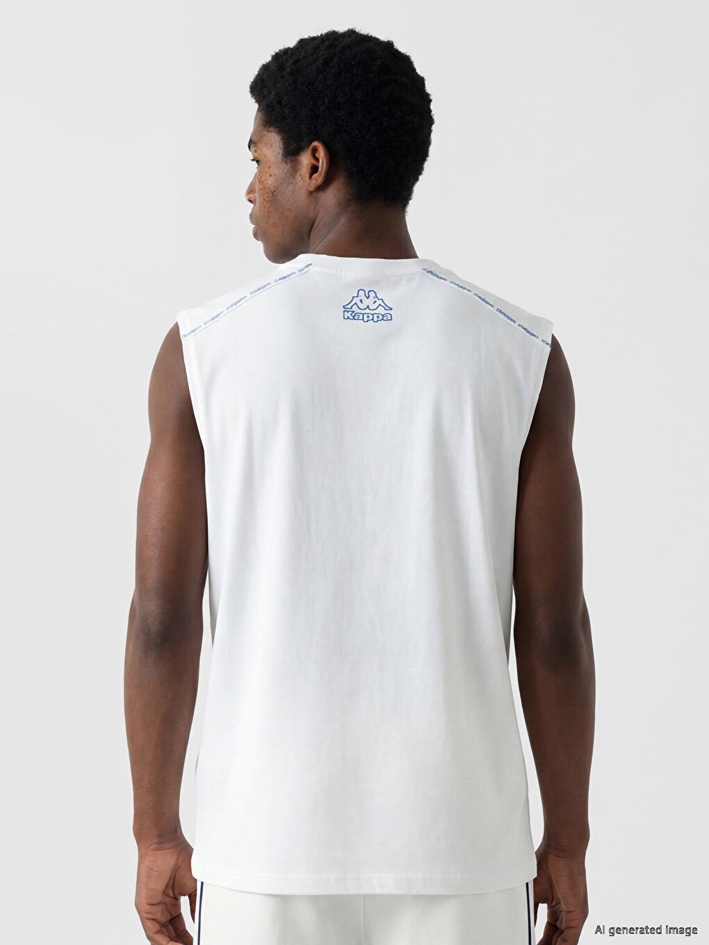 Crew Neck Printed Men's Sleeveless T-Shirt-3