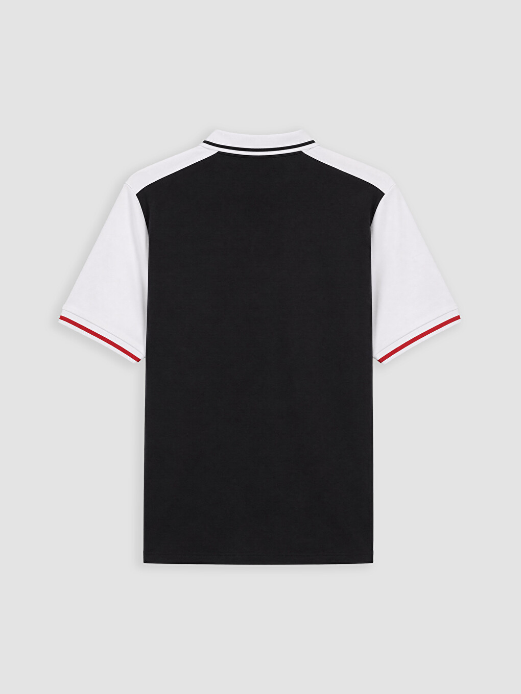 Polo Collar Printed Men's Sports T-Shirt-2