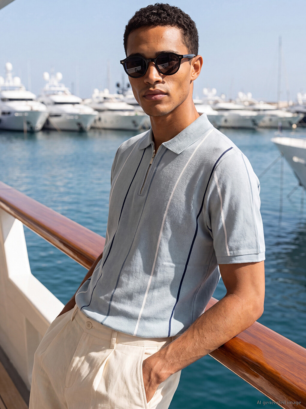 Colourful Glass Men's Sunglasses