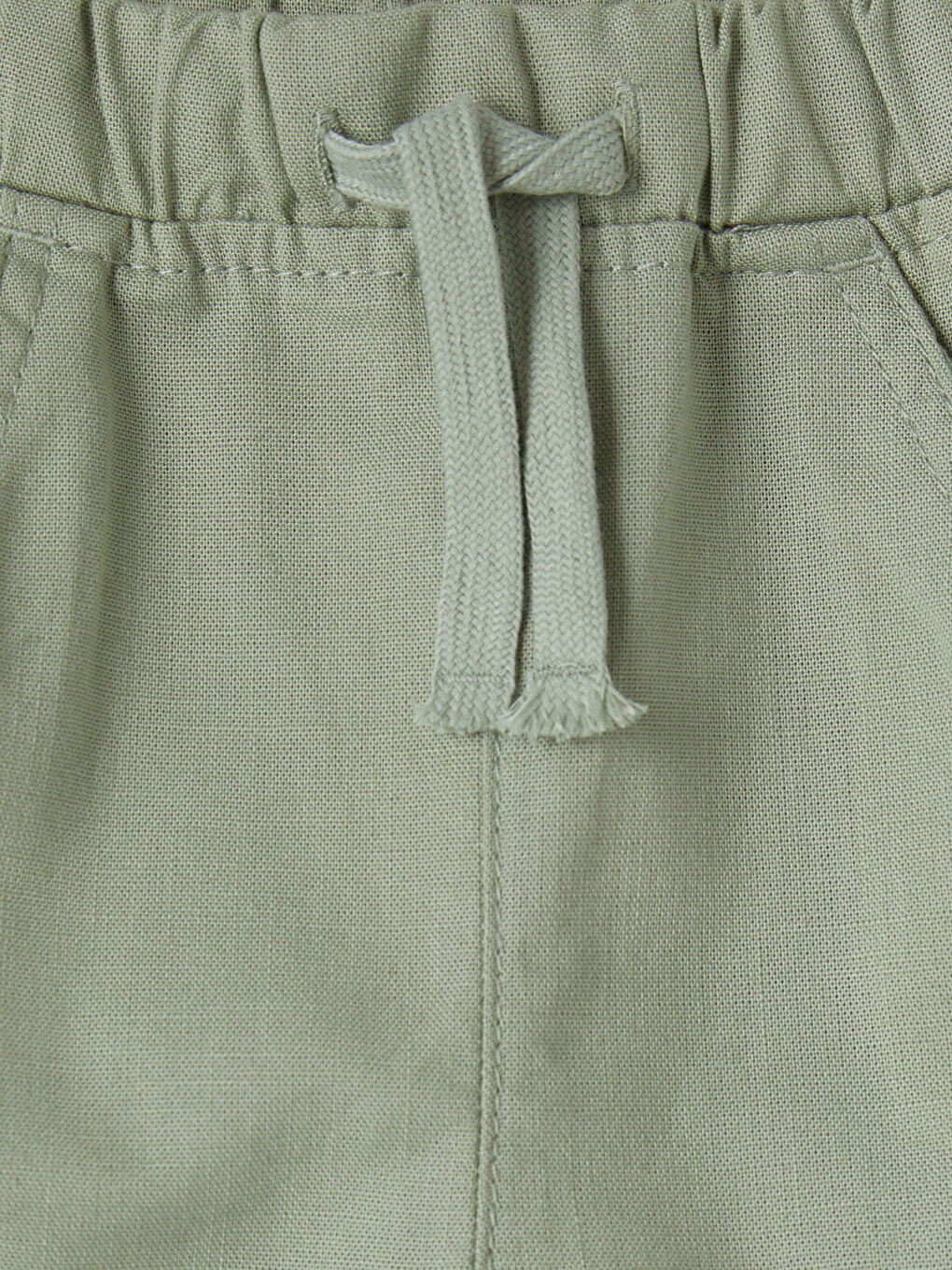Shorts en popeline à taille élastiquée pour garçons-1