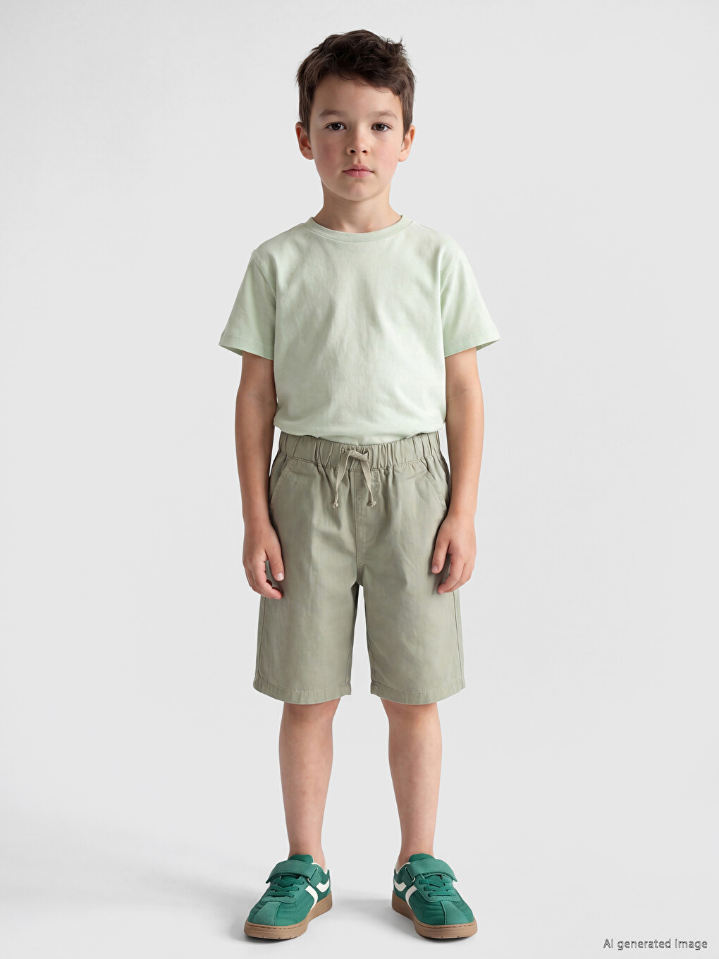 Elastic Waist Boys' Shorts
