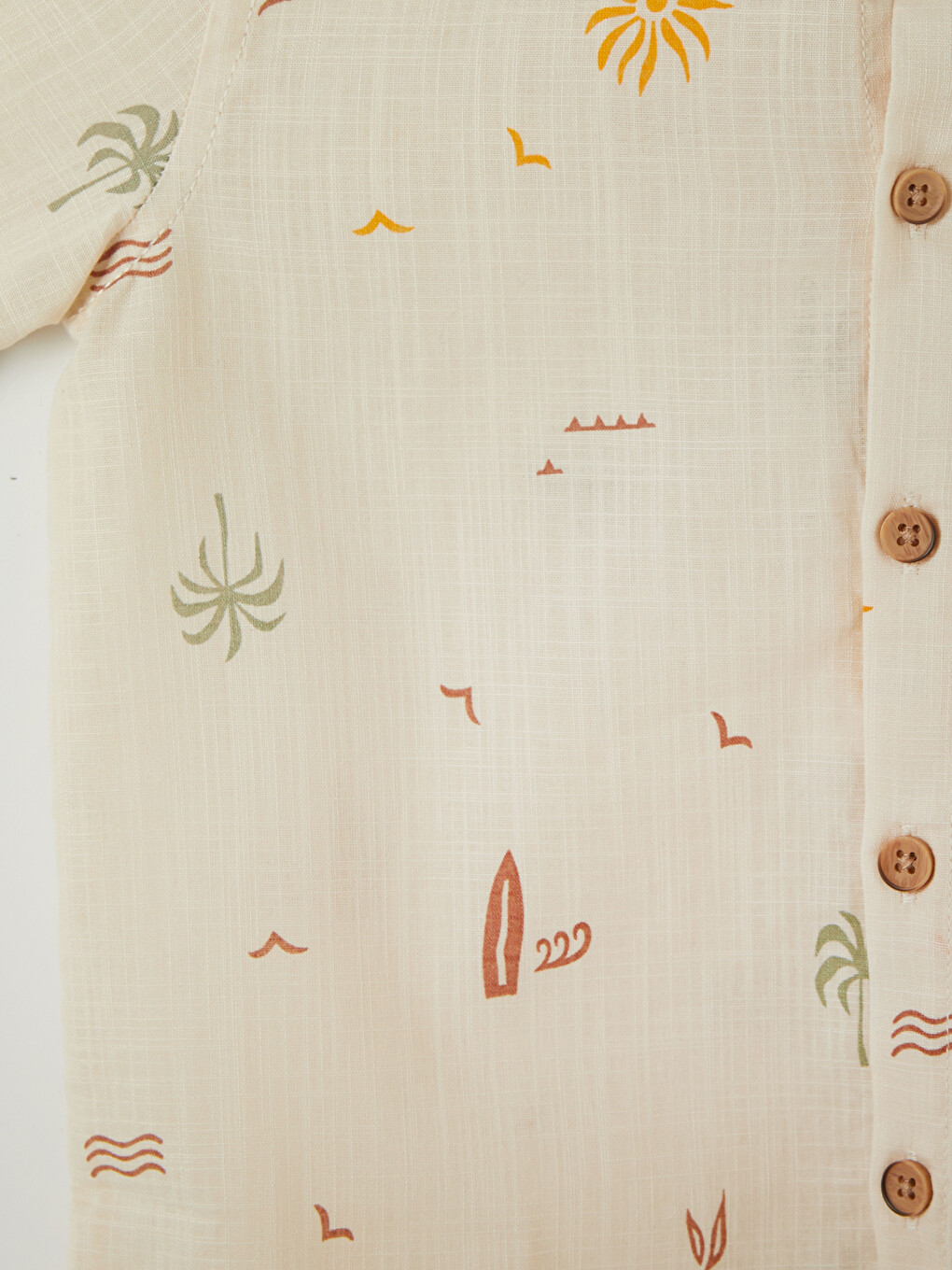 Boy Beige Shirt-2