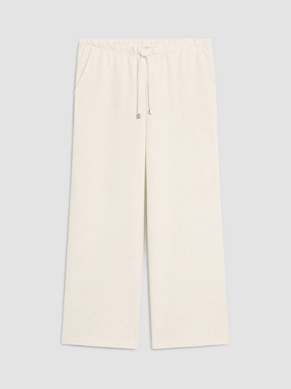 Woman White Trousers