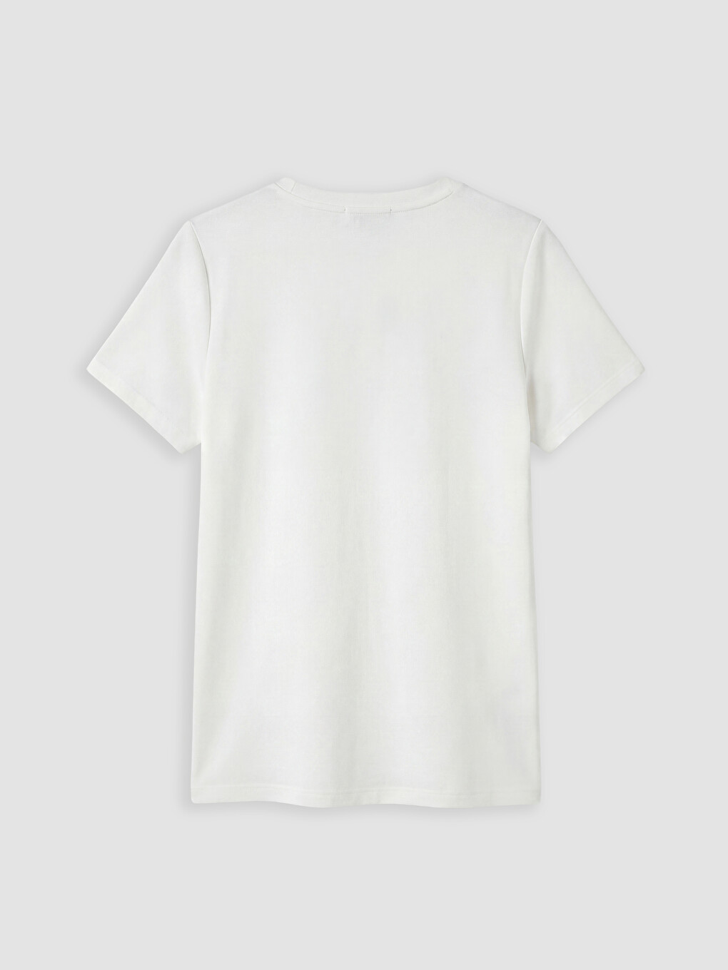 Bluza sa okruglim izrezom sa zvezdastim printom-2