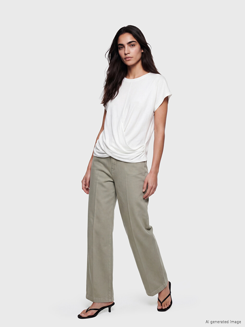 %100 Cotton Women's T-shirt-1