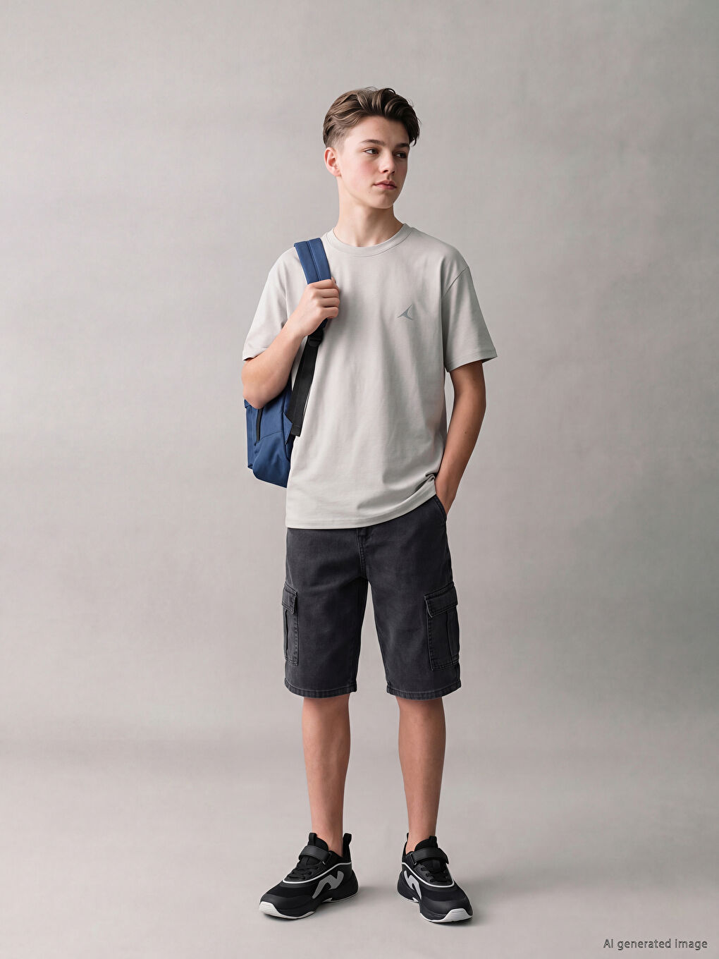 Printed Boys' Soft Touch T-Shirt-1