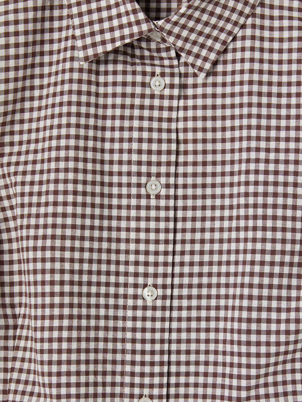 Kurzarm Damenhemd mit Karomuster-1