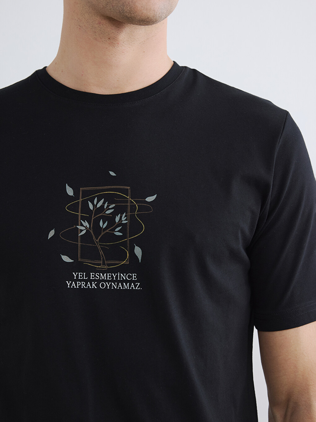 Man BLACK T-Shirt-2