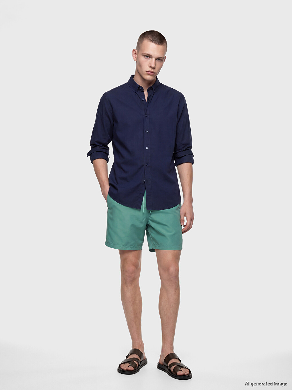 Short Length Men's Swimming Shorts