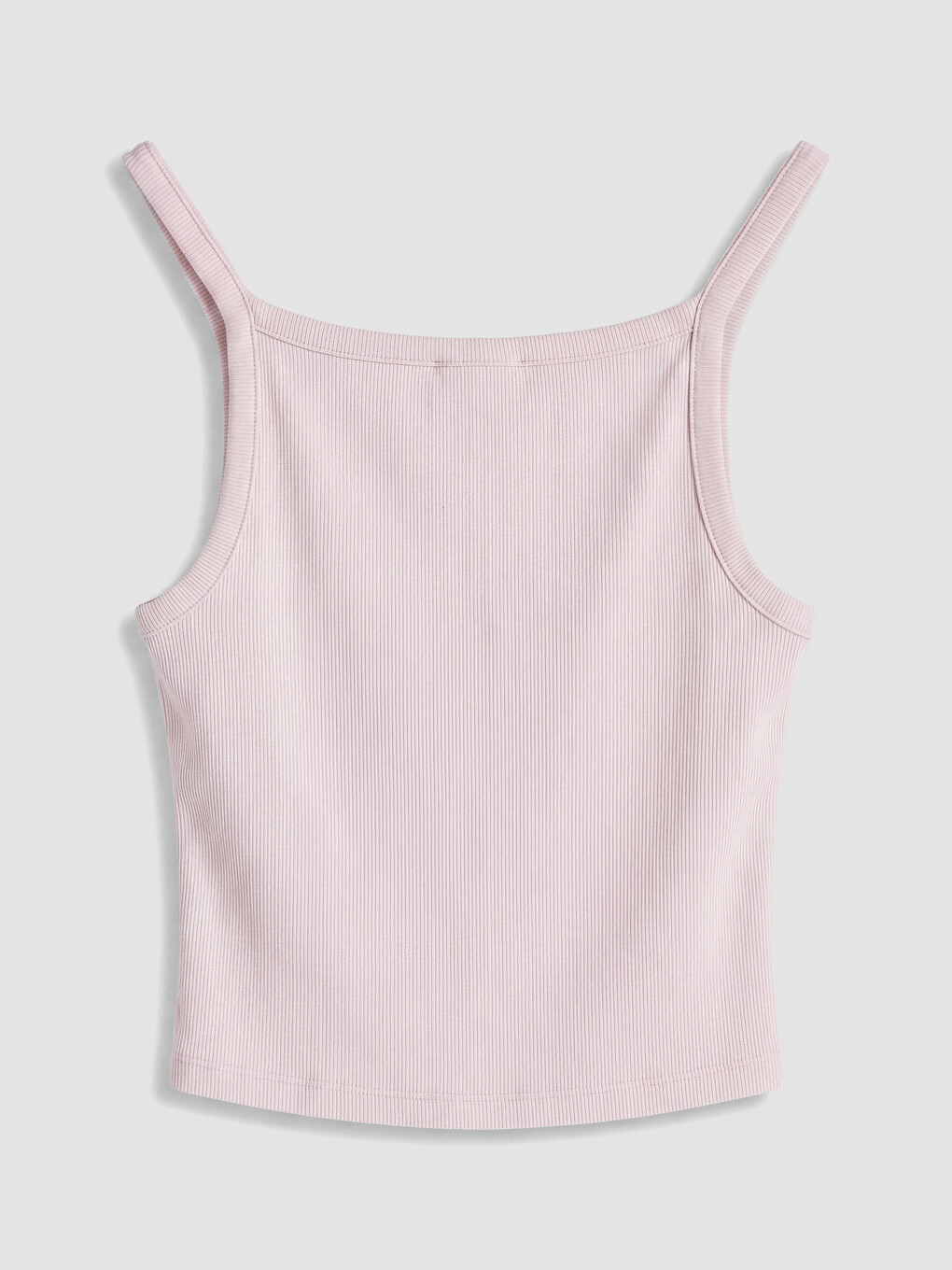 Pembe U Yaka Kadın Fitilli Crop-2