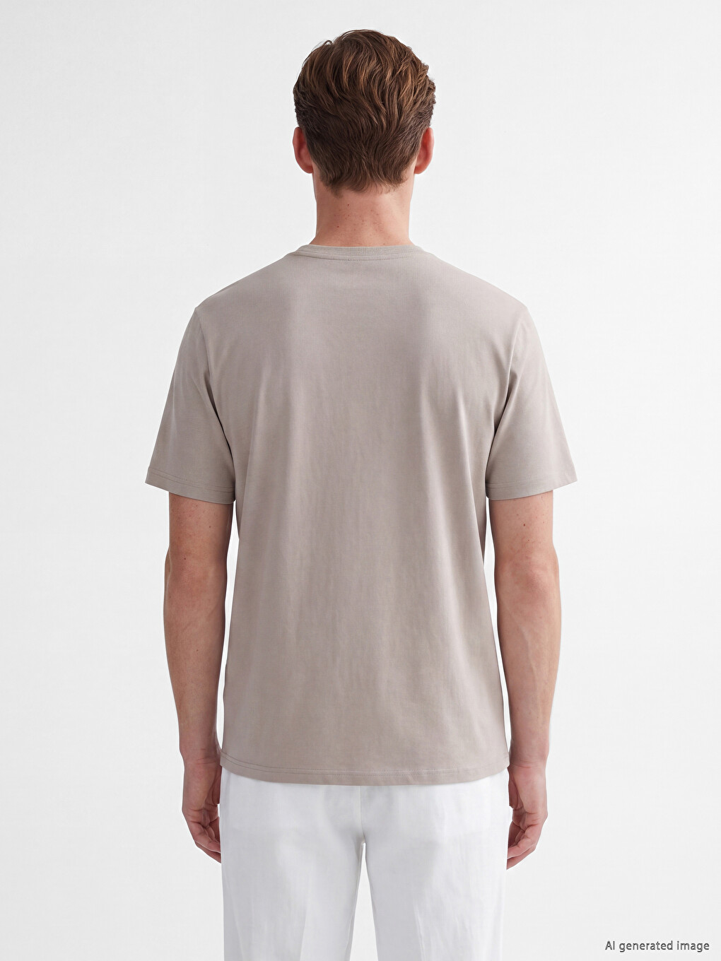 Crew Neck Printed Men's Jersey T-Shirt-3