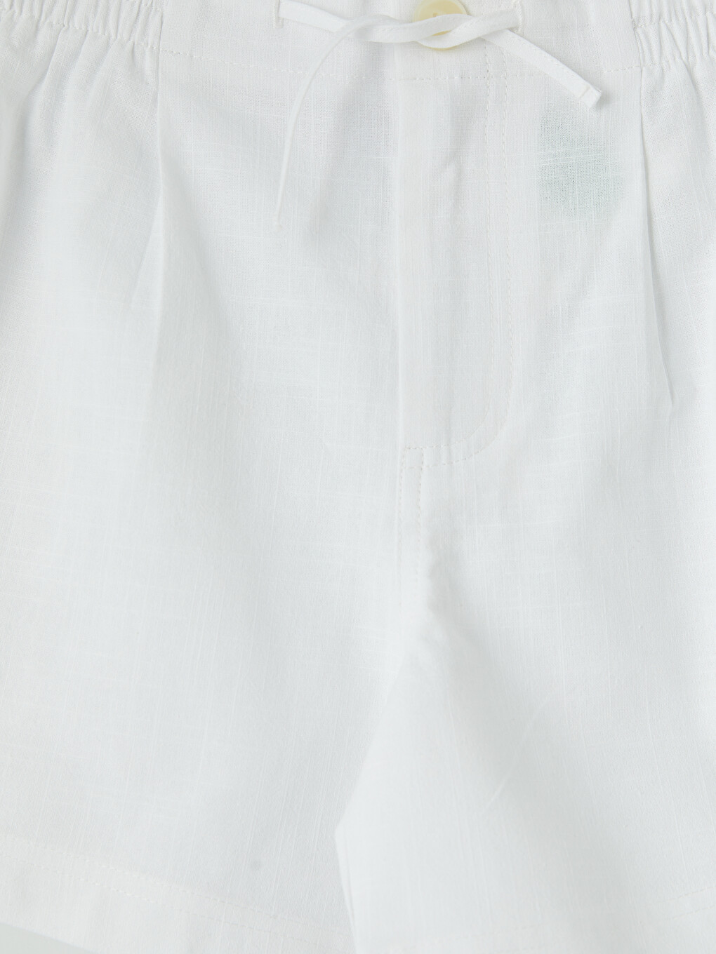 Pleated Girls' Shorts-1