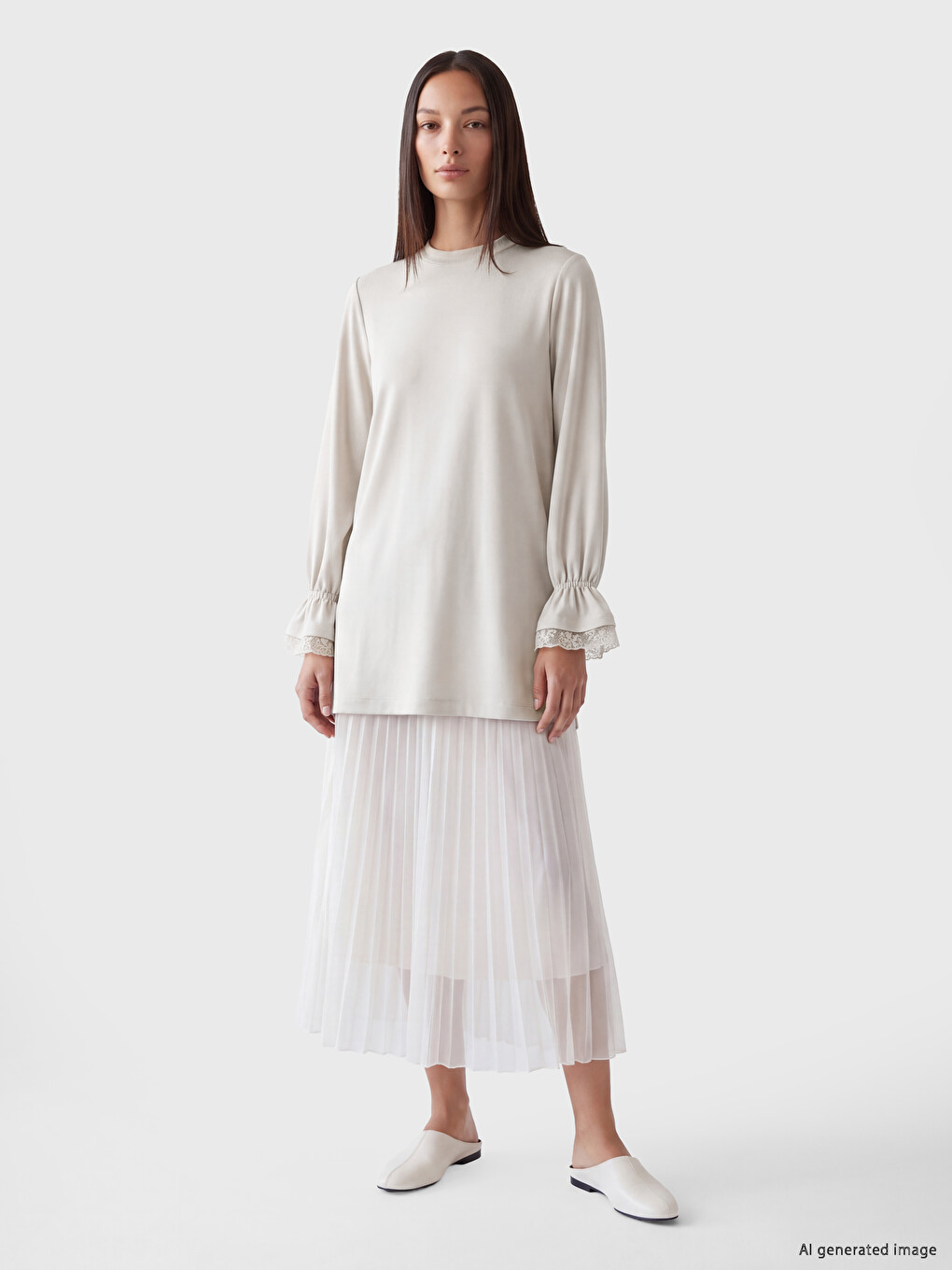 Soft Touch Women's Sweatshirt Tunic-1
