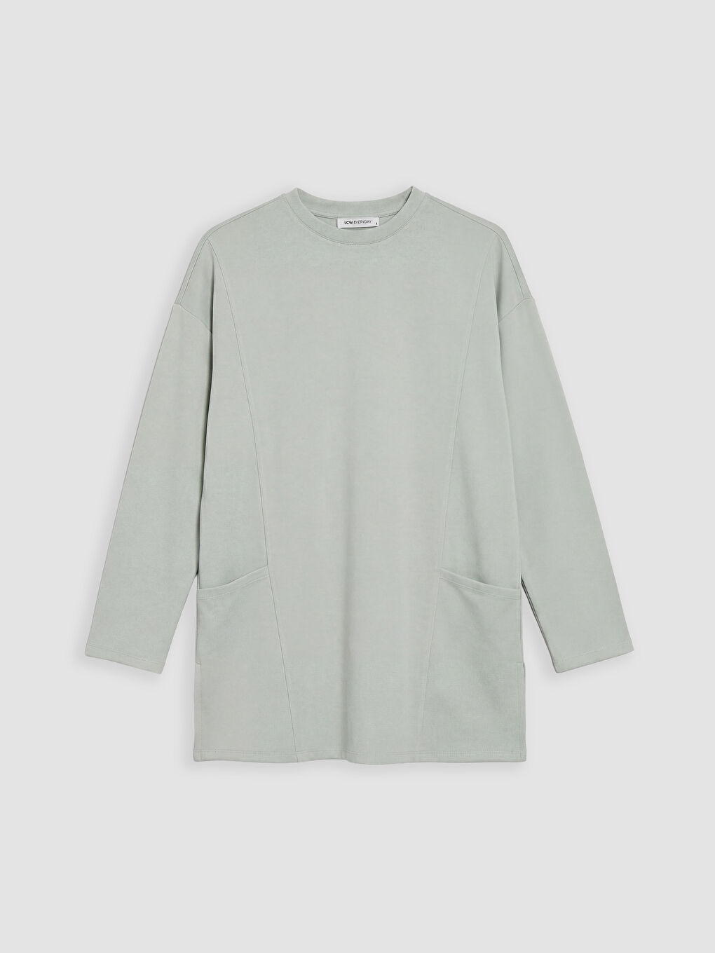 Turkuaz Soft Touch Kadın Sweatshirt Tunik