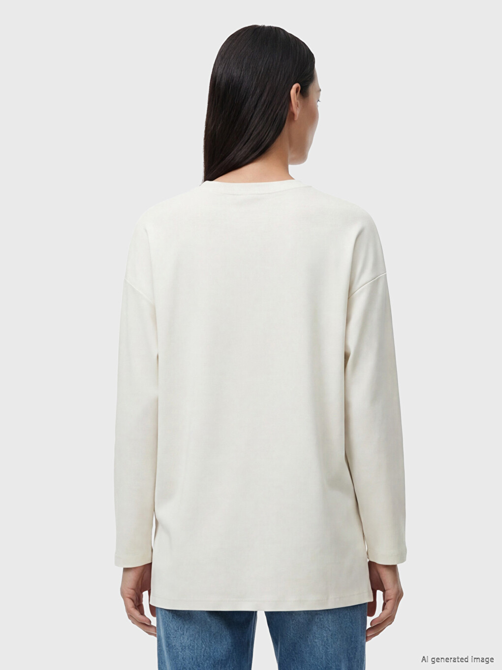 Soft Touch Women's Sweatshirt Tunic-3