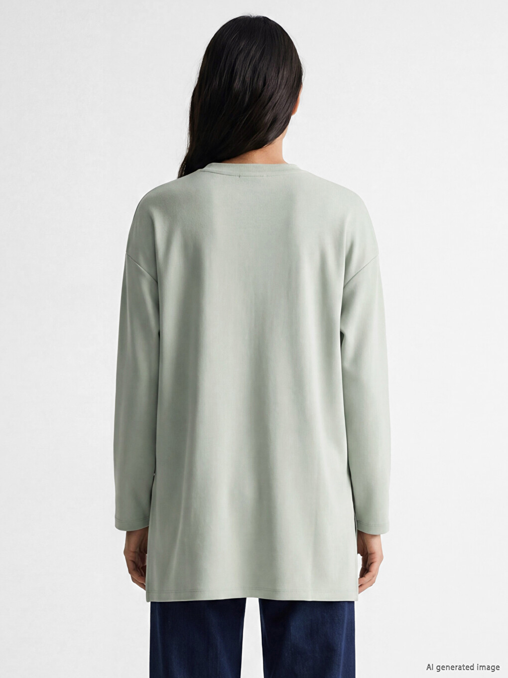 Soft Touch Women's Sweatshirt Tunic-3
