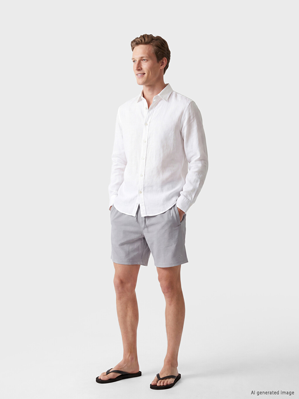 Short Los Angeles Printed Men's Swimming Shorts