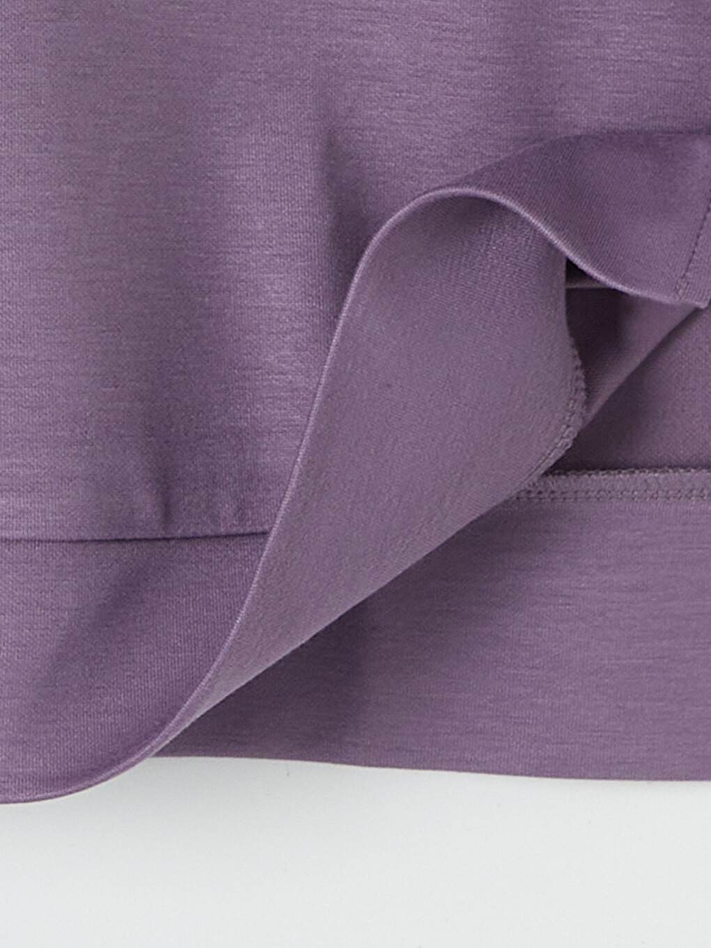 Mor Oversize Soft Touch Kadın Atlet-3