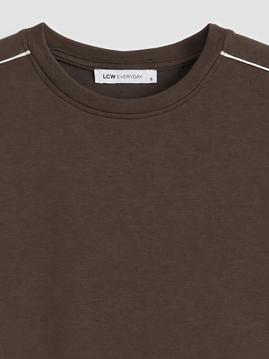 Kahverengi Oversize Soft Touch Kadın Atlet-2