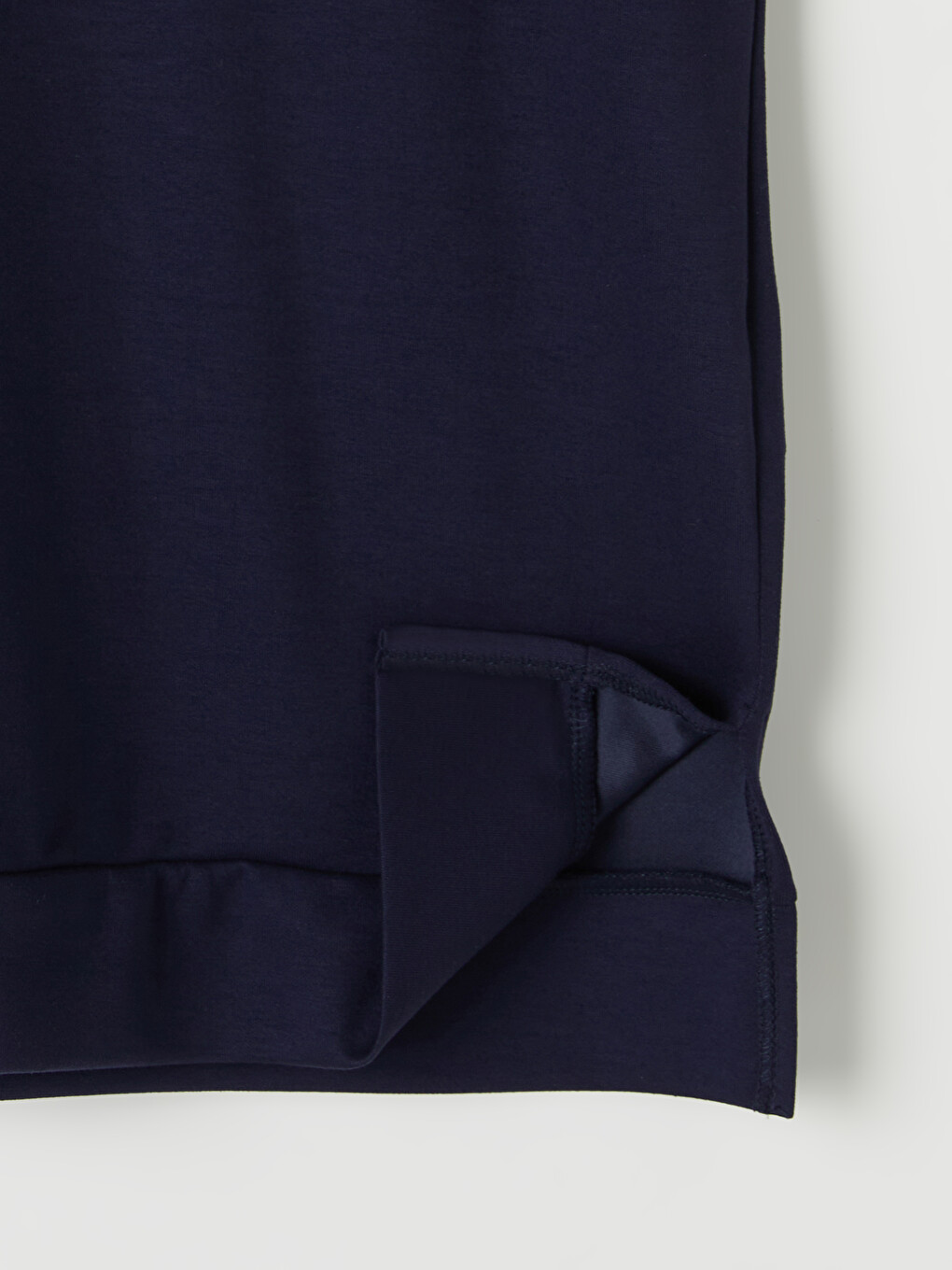 Lacivert Oversize Soft Touch Kadın Atlet-6