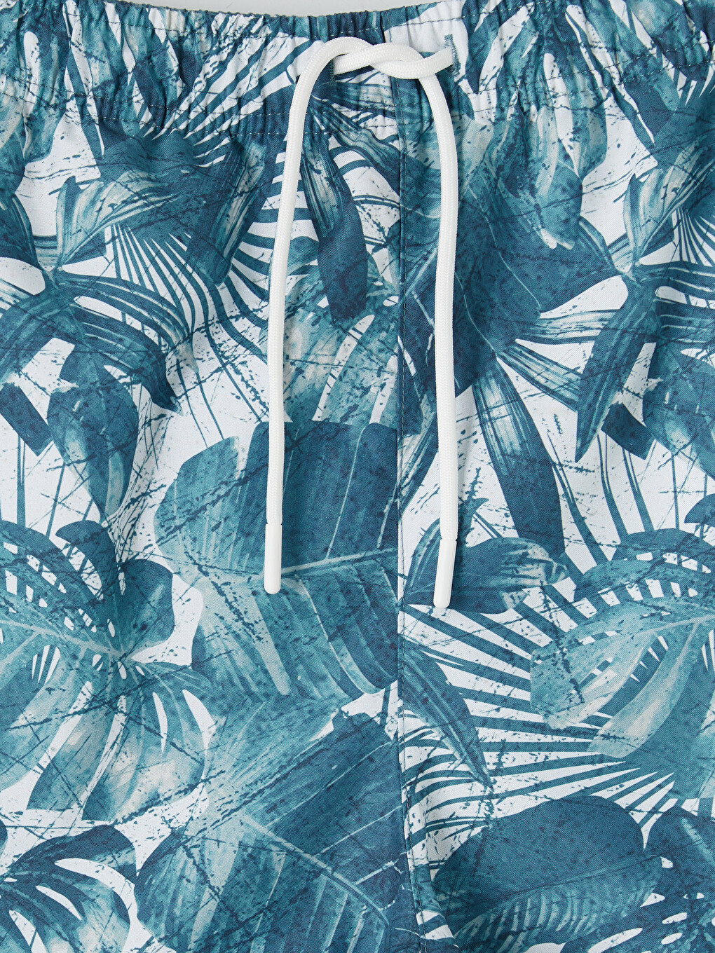 Short Patterned Men's Swimming Shorts-6