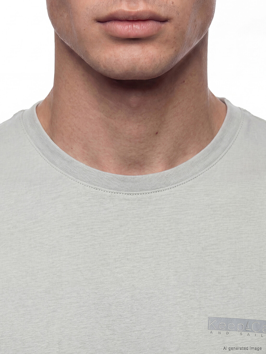 Crew Neck Printed Men's T-Shirt-2