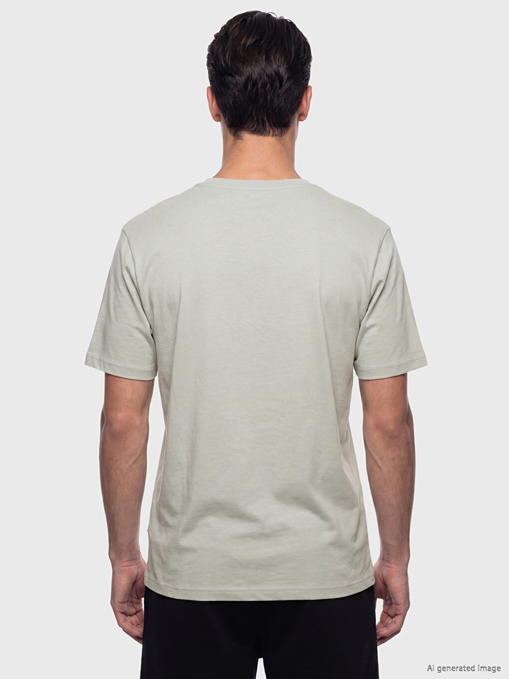 Crew Neck Printed Men's T-Shirt-3