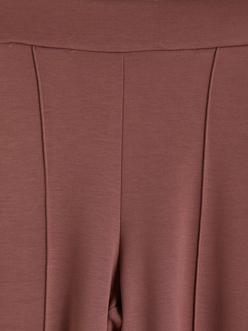 Pembe Beli Lastikli Soft Touch Kadın Eşofman Altı-2