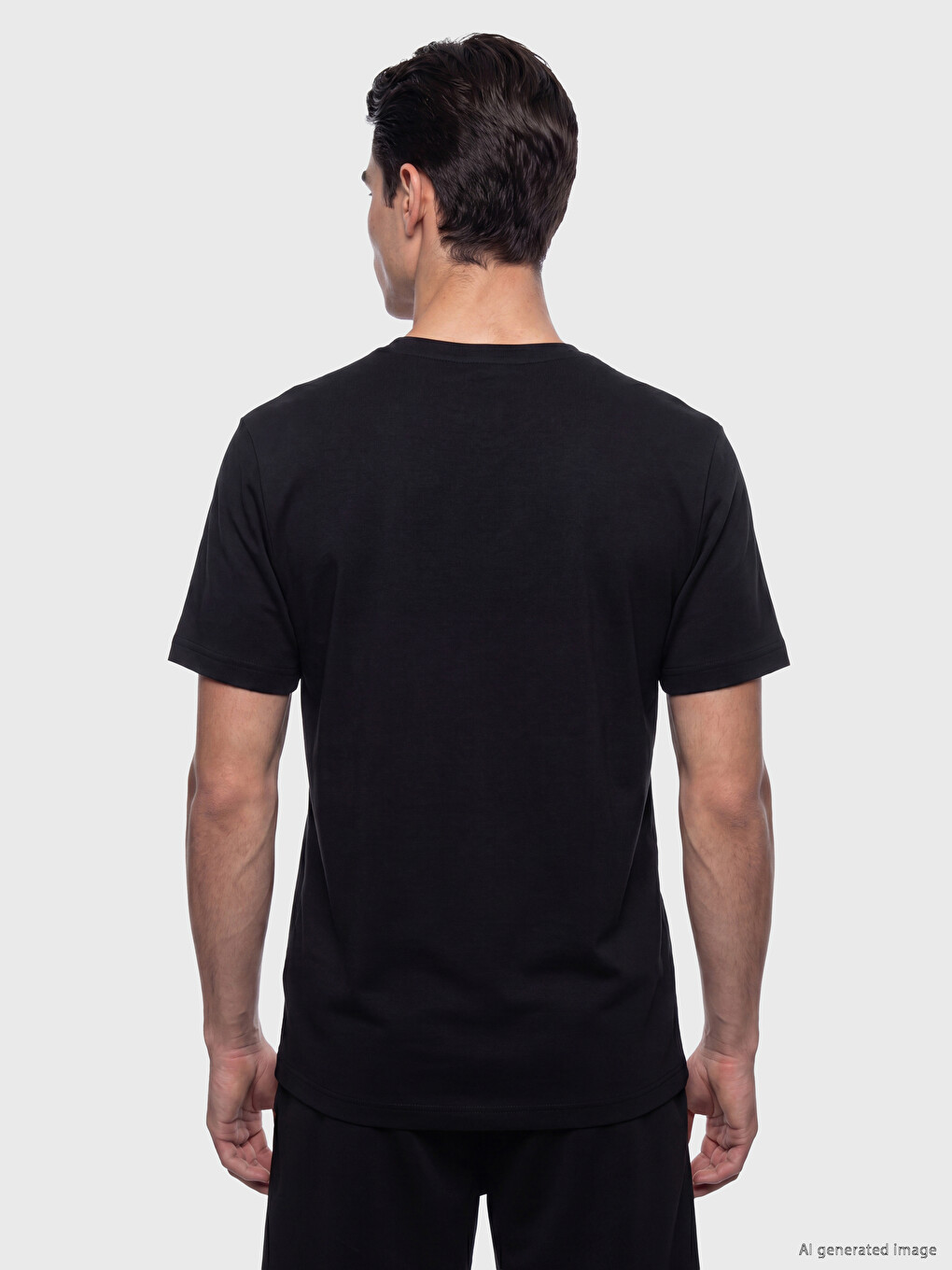 Crew Neck Father Printed Men's T-Shirt-3
