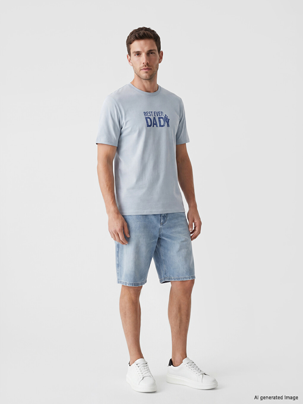 Crew Neck Printed Men's T-Shirt-1