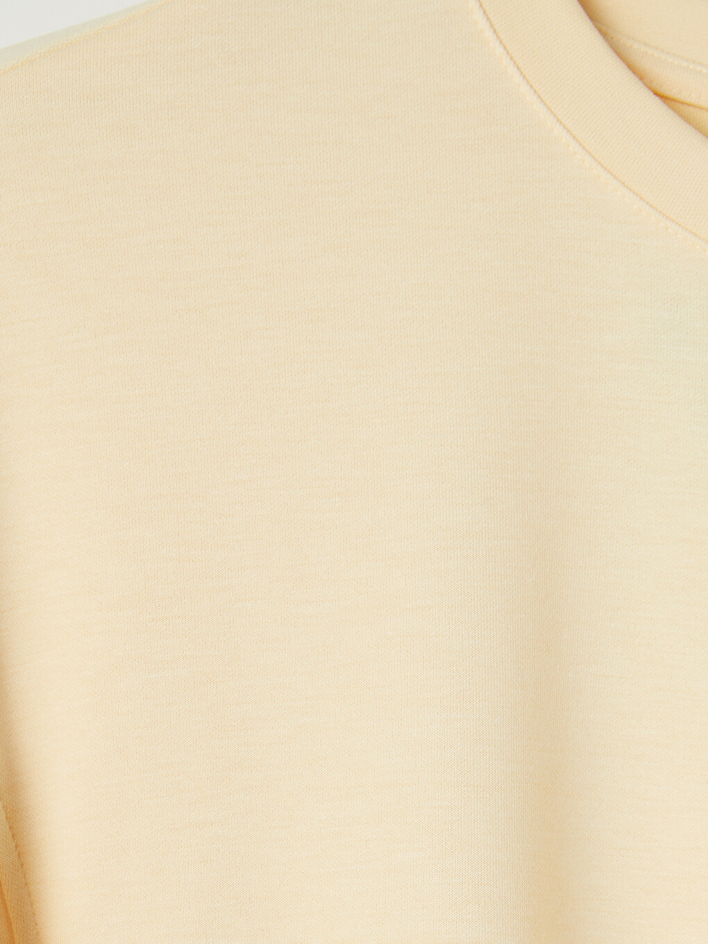 Bej Oversize Soft Touch Kadın Tunik-1
