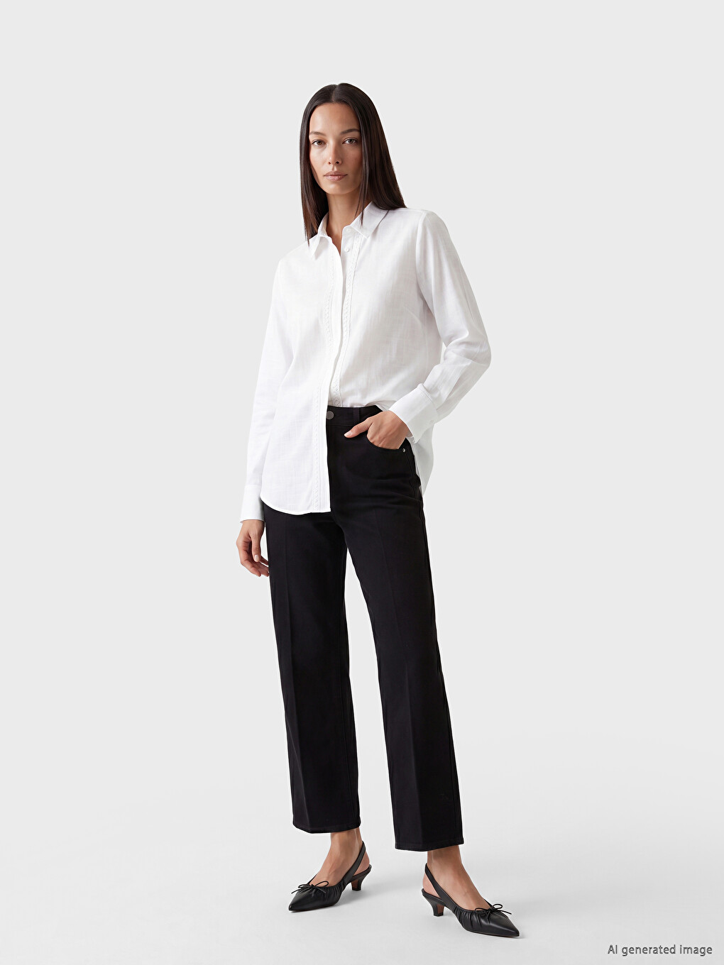 Embroidered Women's Shirt Tunic-1