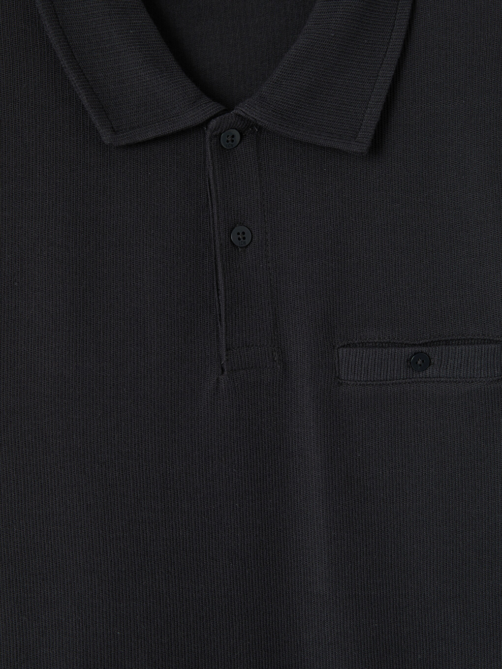 Polo Collar Men's Knitwear T-Shirt-5