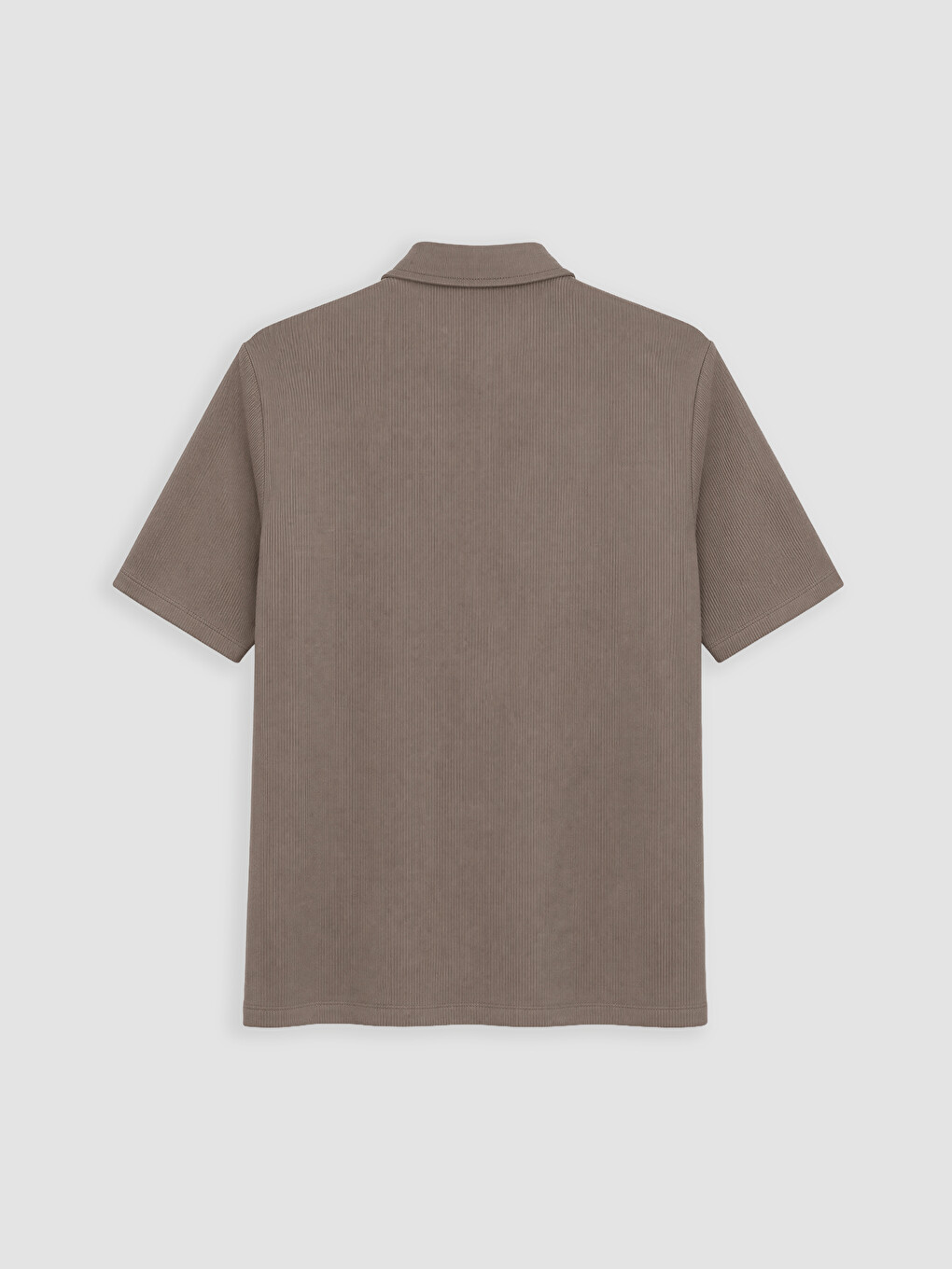 Polo Collar Men's Knitwear T-Shirt-4