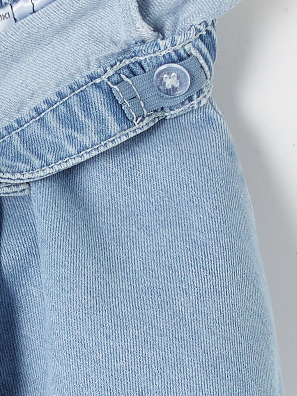 Girl Blue Denim Shorts-3